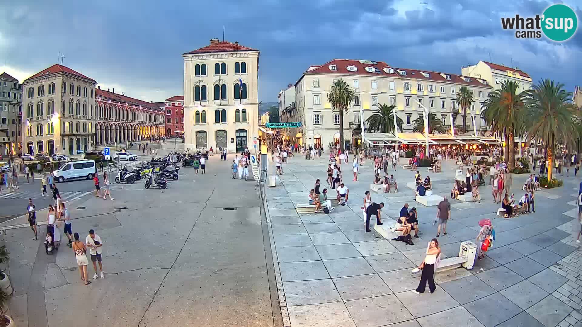 Webcam Split Riva – Prokurative | Plaza de la República