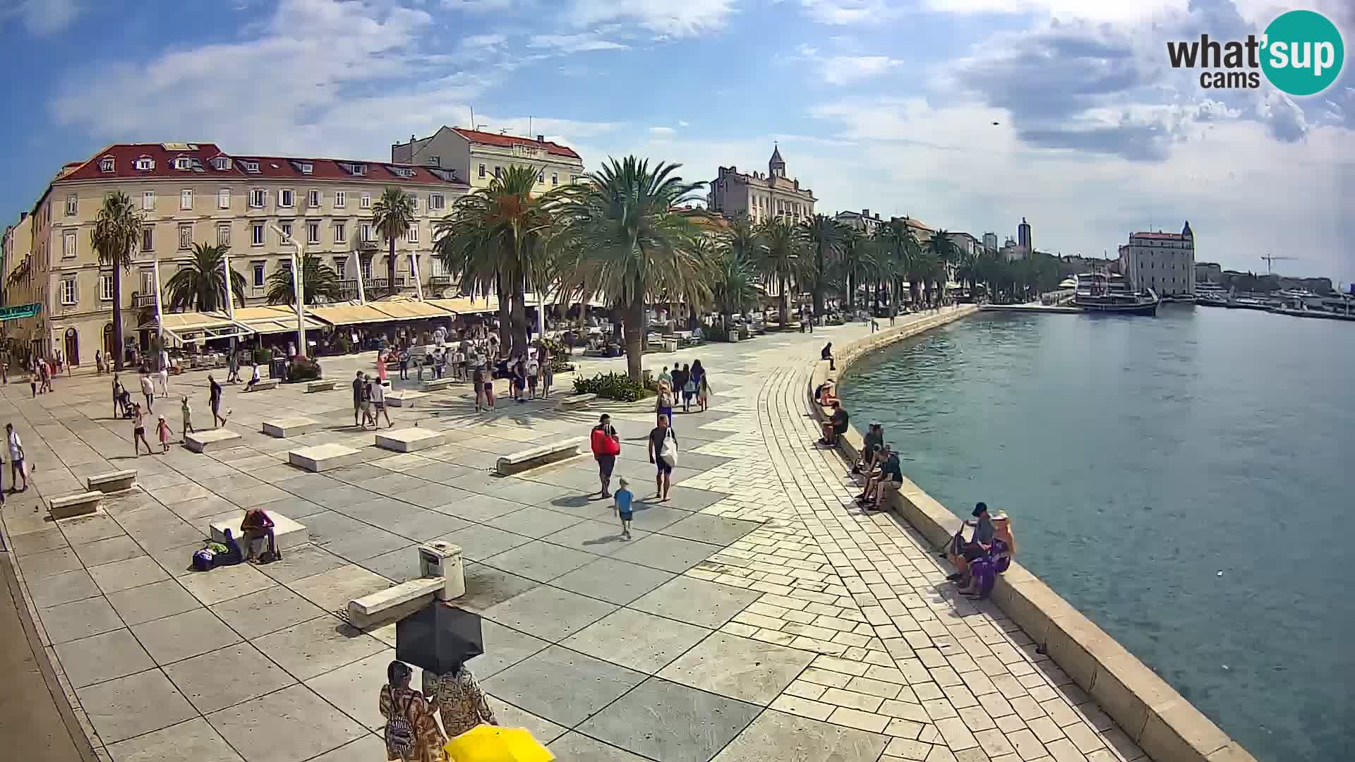 Live kamera Split Riva – Prokurative | Trg Republike