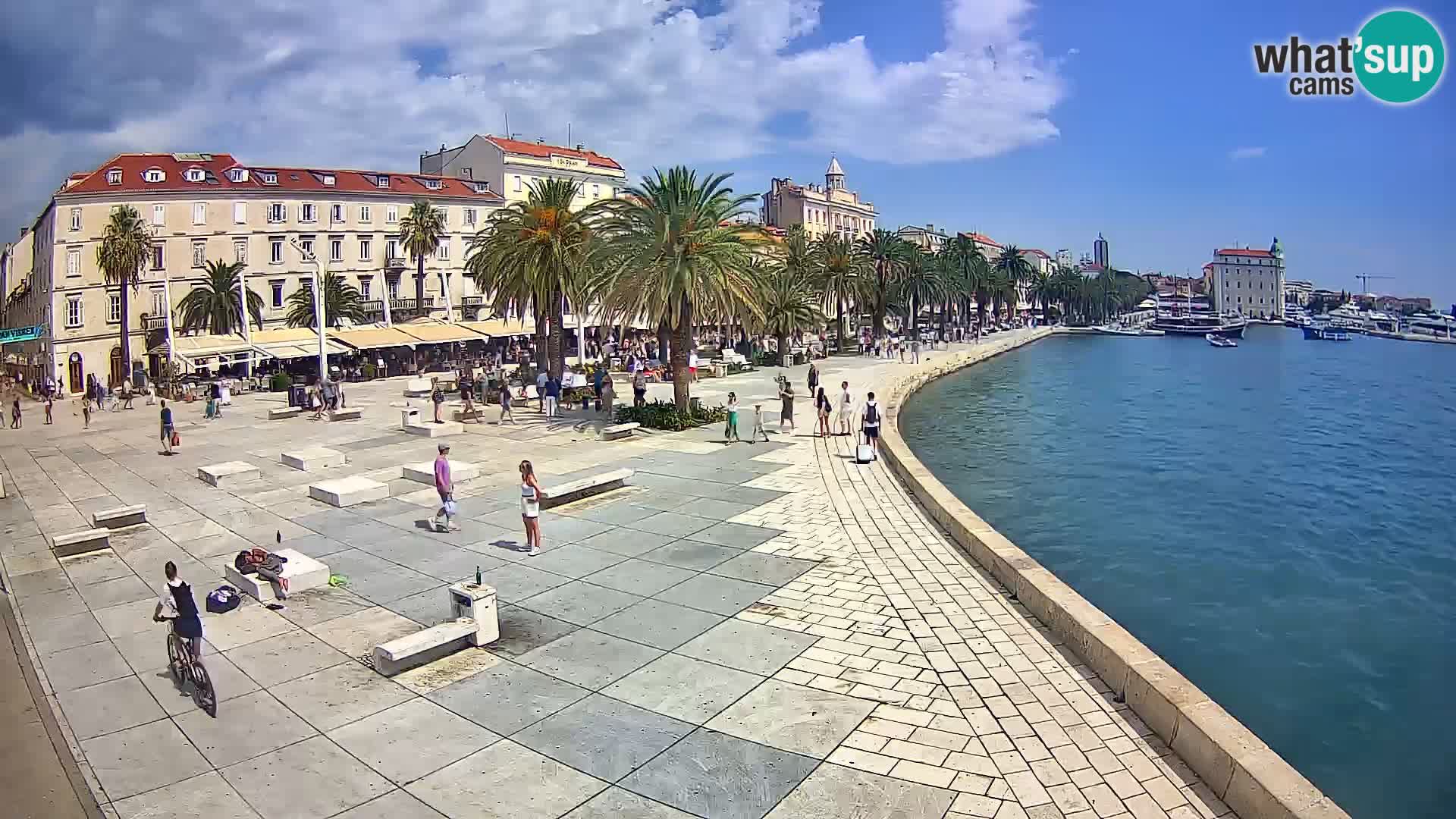 Webcam Split Riva – Prokurative | Plaza de la República
