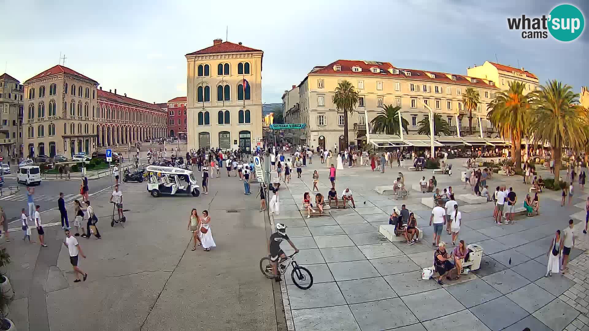 Webcam Split Riva – Prokurative | Plaza de la República