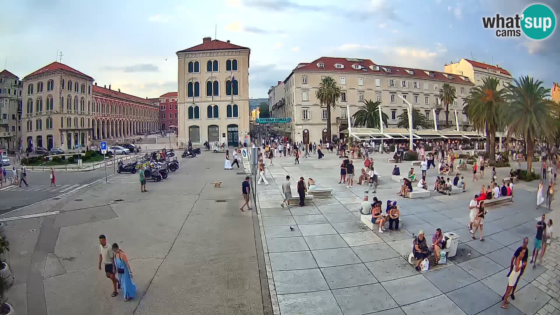 Webcam Split Riva – Prokurative | Trg Republike