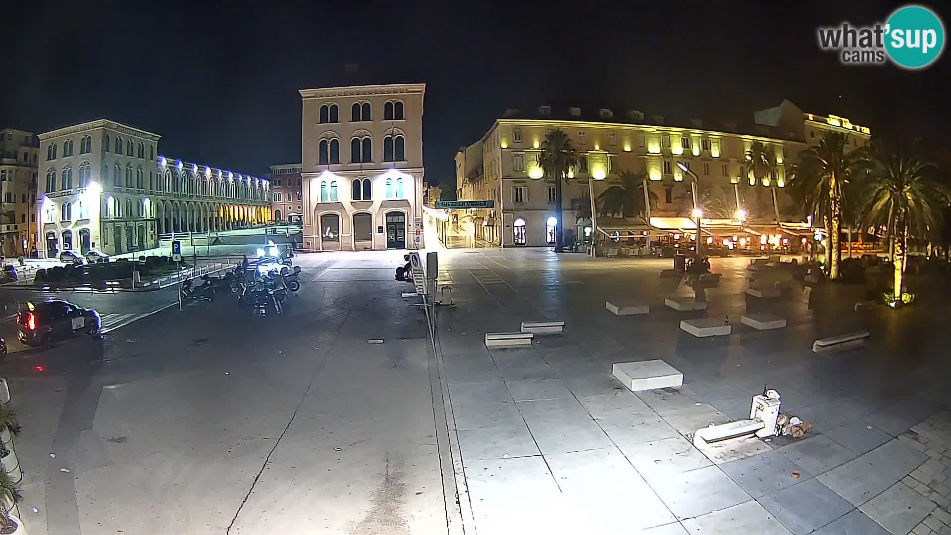 Webcam Split Riva – Prokurative | Trg Republike