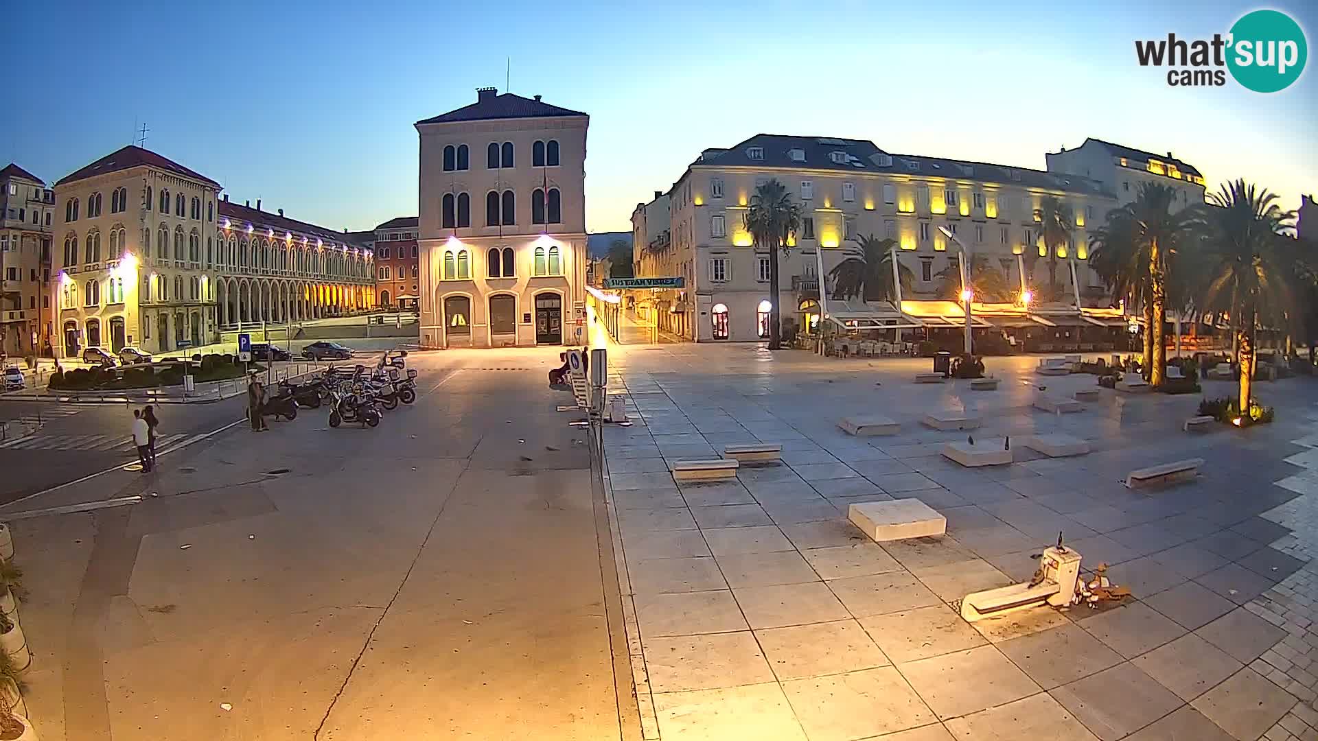 Webcam Spalato Riva – Prokurative | Piazza della Republika