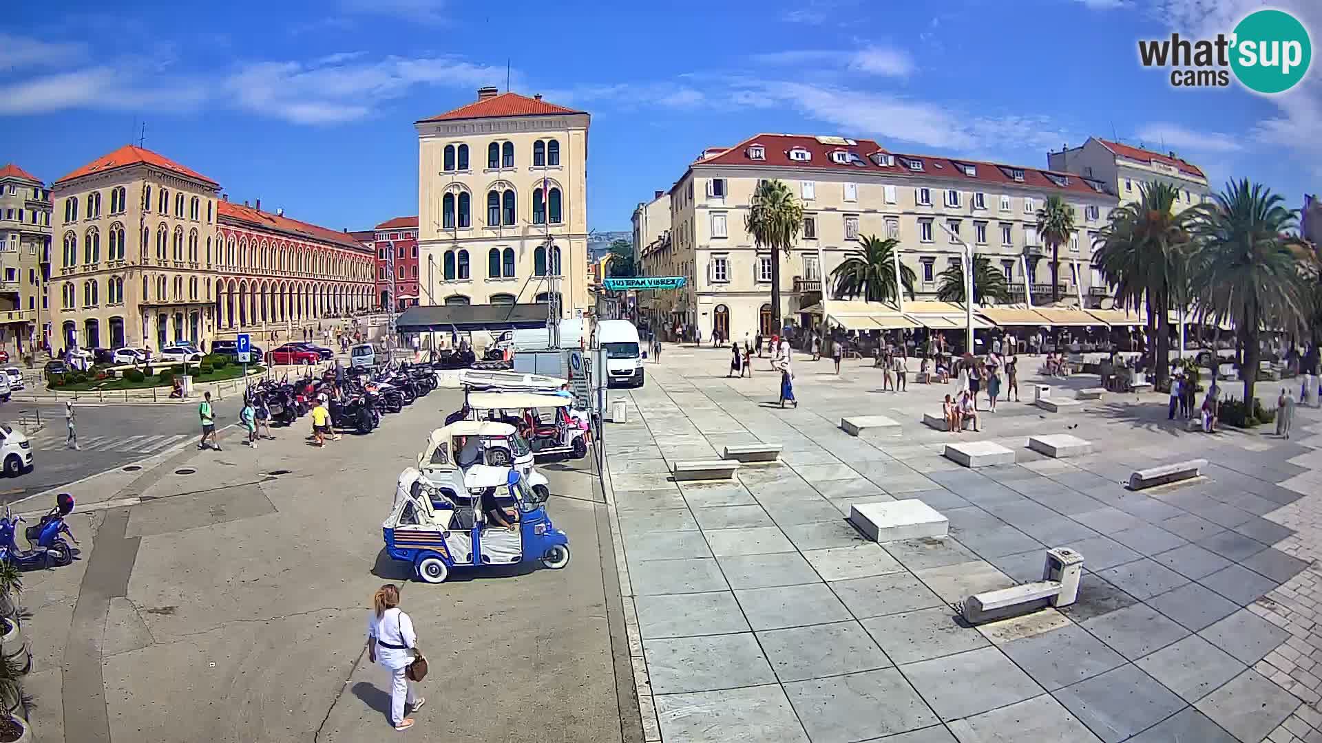 Webcam Split Riva – Prokurative | Plaza de la República