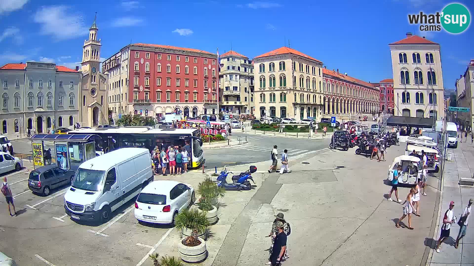 Live kamera Split Riva – Prokurative | Trg Republike