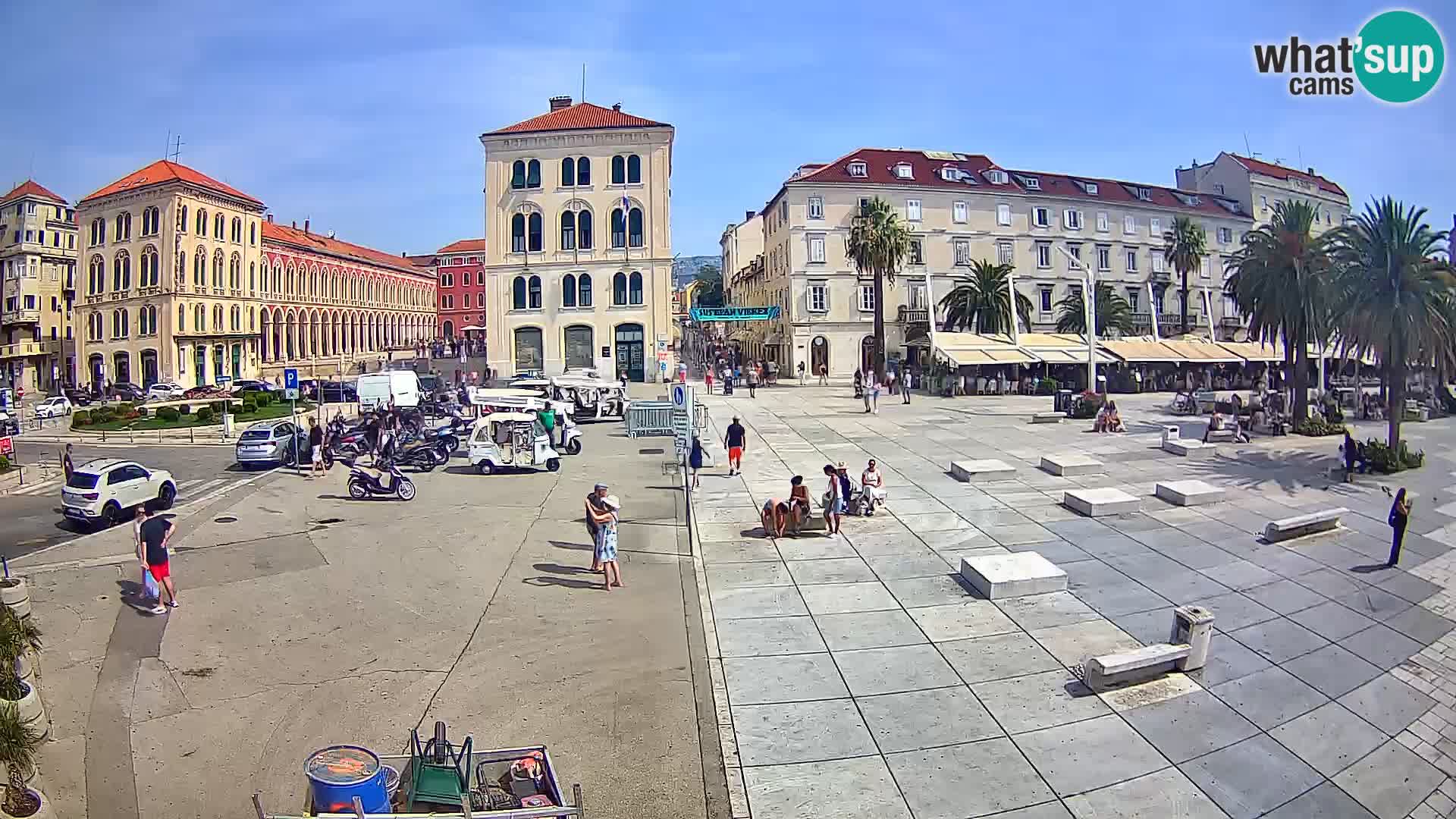 Webcam Split Riva – Prokurative | Trg Republike