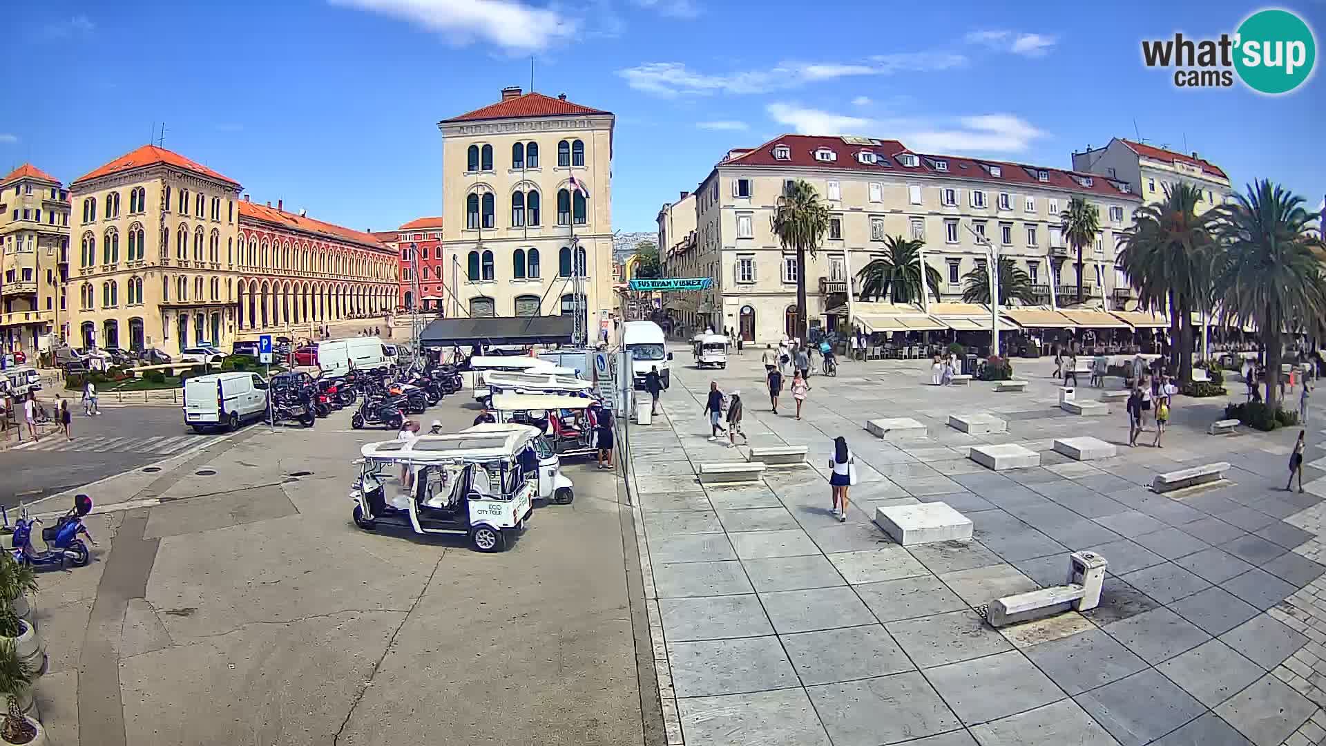 Webcam Split Riva – Prokurative | Trg Republike
