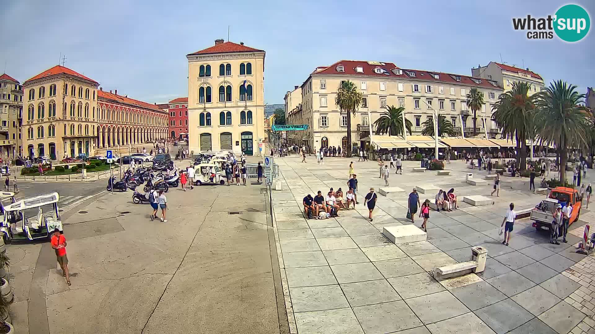 Webcam Split Riva – Prokurative | Trg Republike