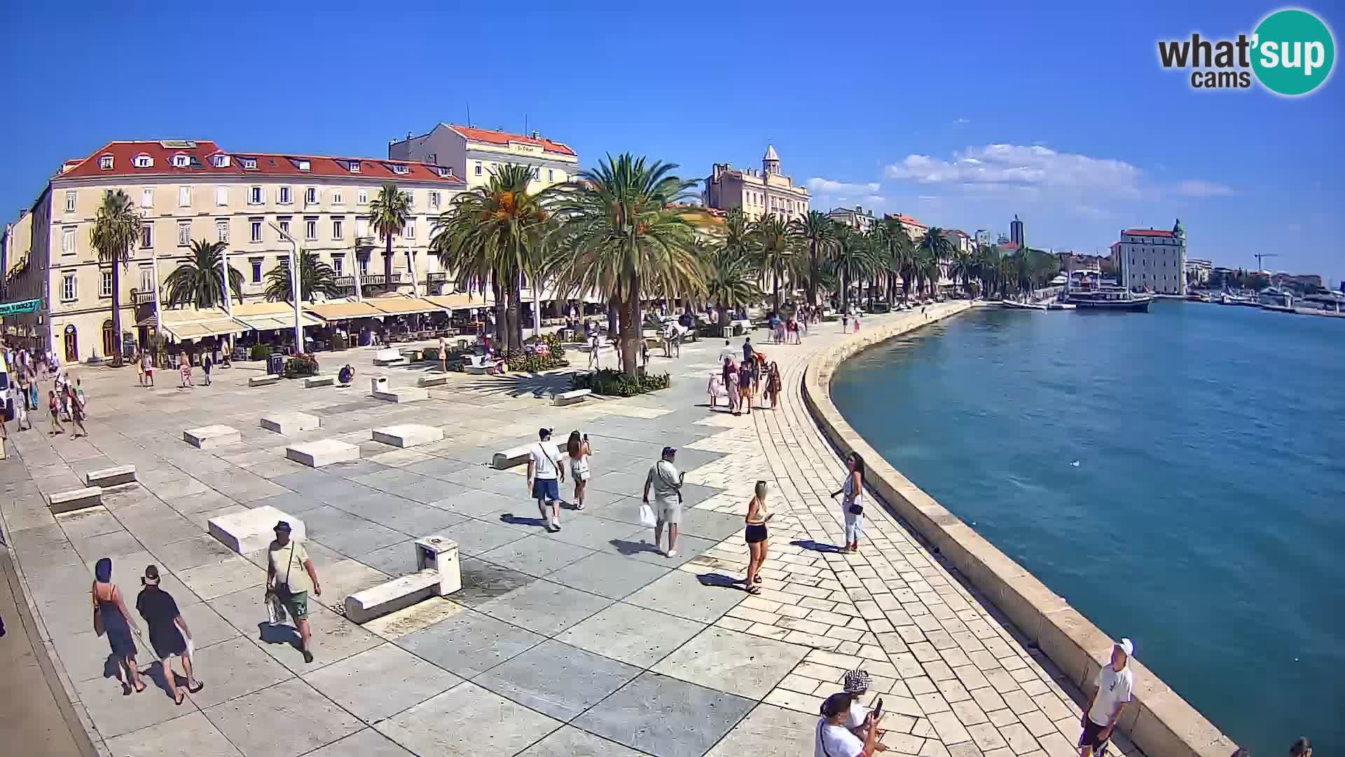 Webcam Split Riva – Prokurative | Trg Republike