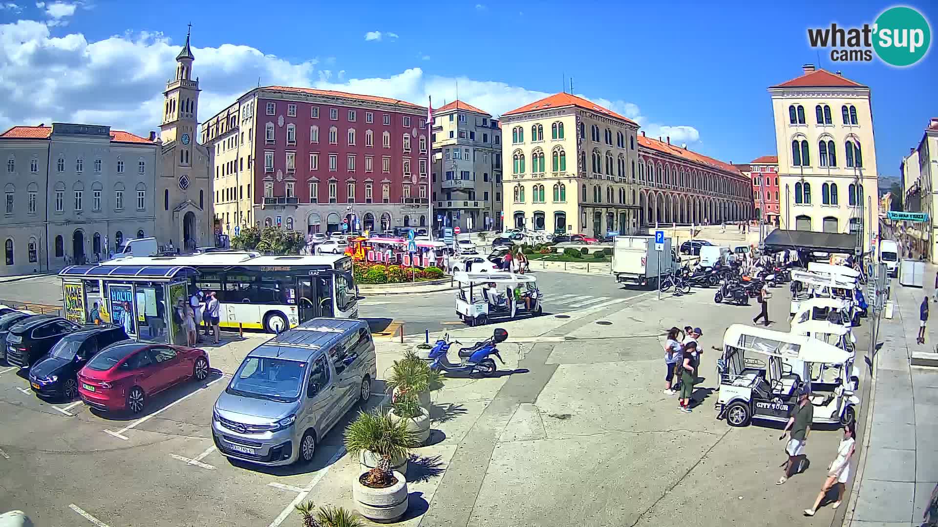 Live kamera Split Riva – Prokurative | Trg Republike