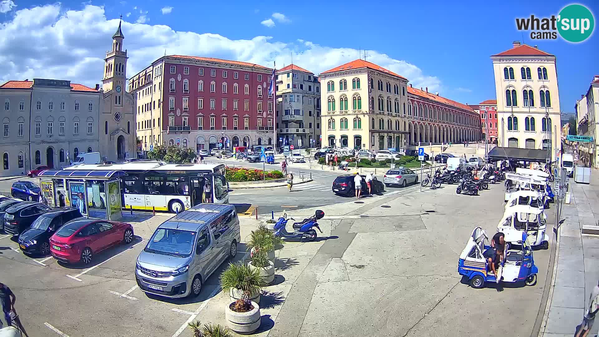 Webcam Split Riva – Prokurative | Plaza de la República