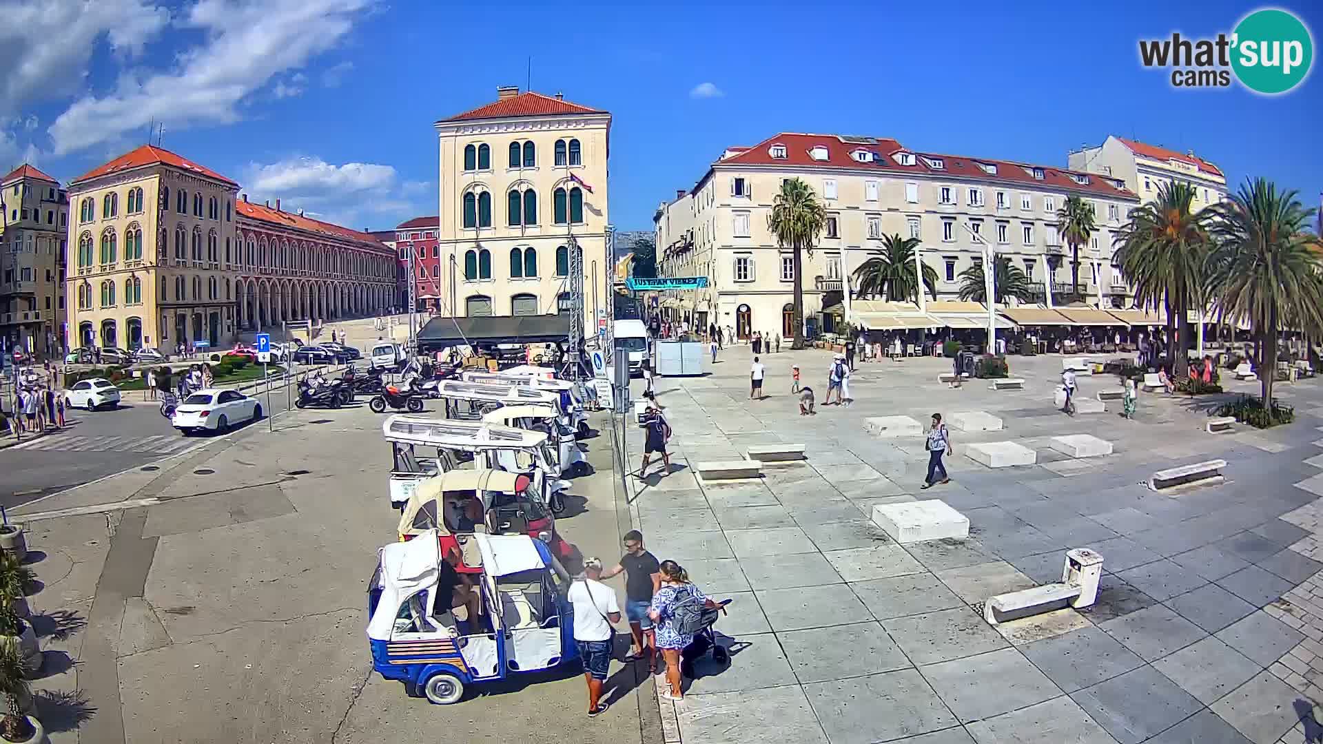 Split kamera Riva – Prokurative | Trg Republike