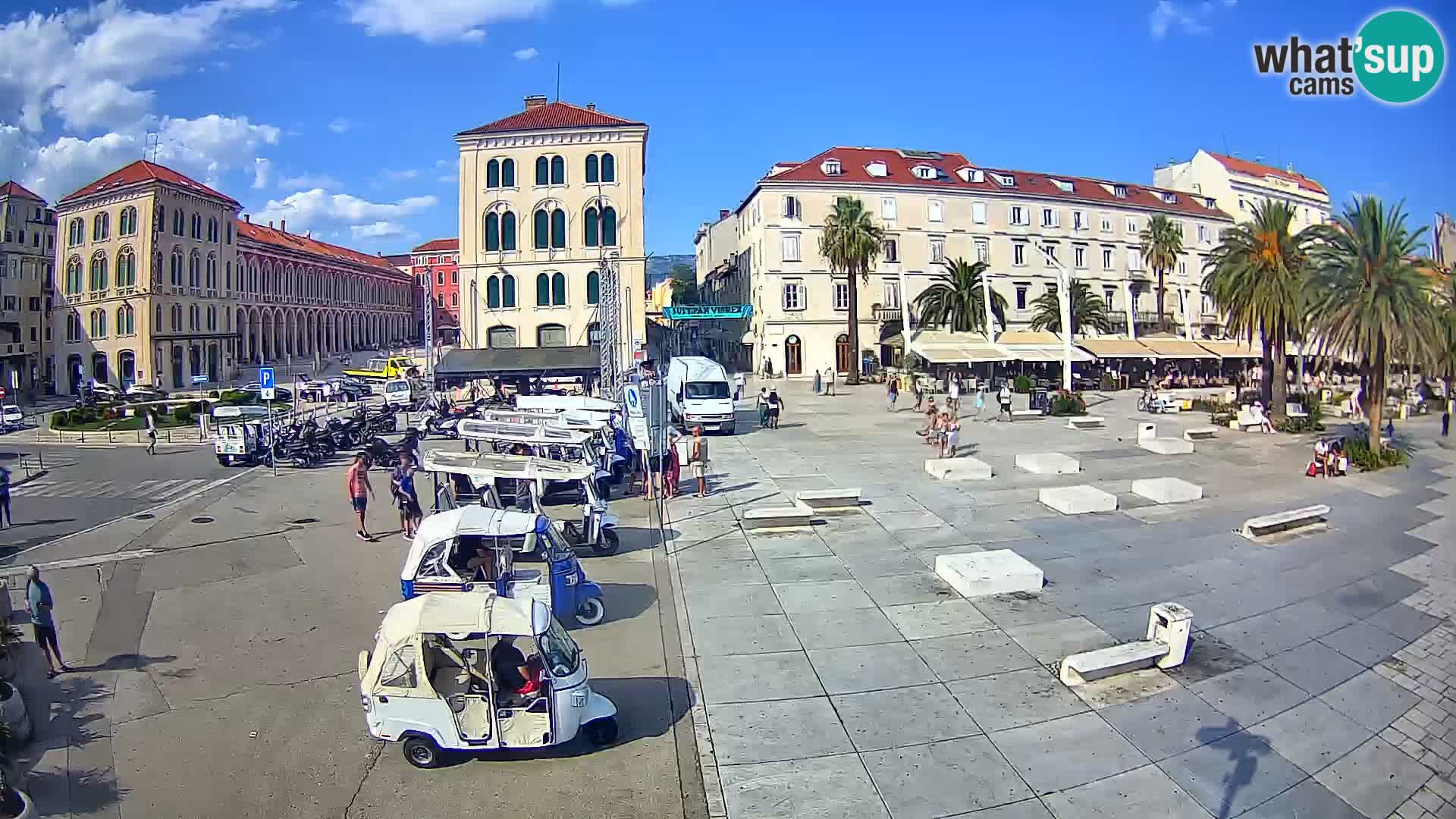 Live kamera Split Riva – Prokurative | Trg Republike