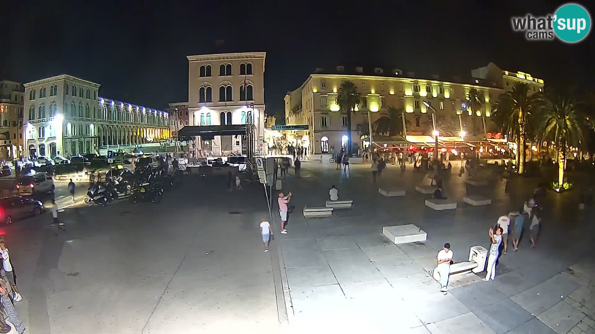 Webcam Split Riva – Prokurative | Trg Republike