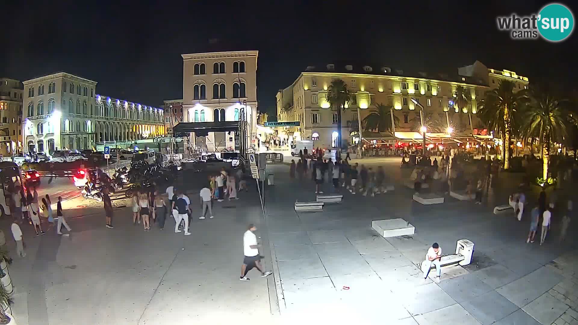 Webcam Split Riva – Prokurative | Trg Republike