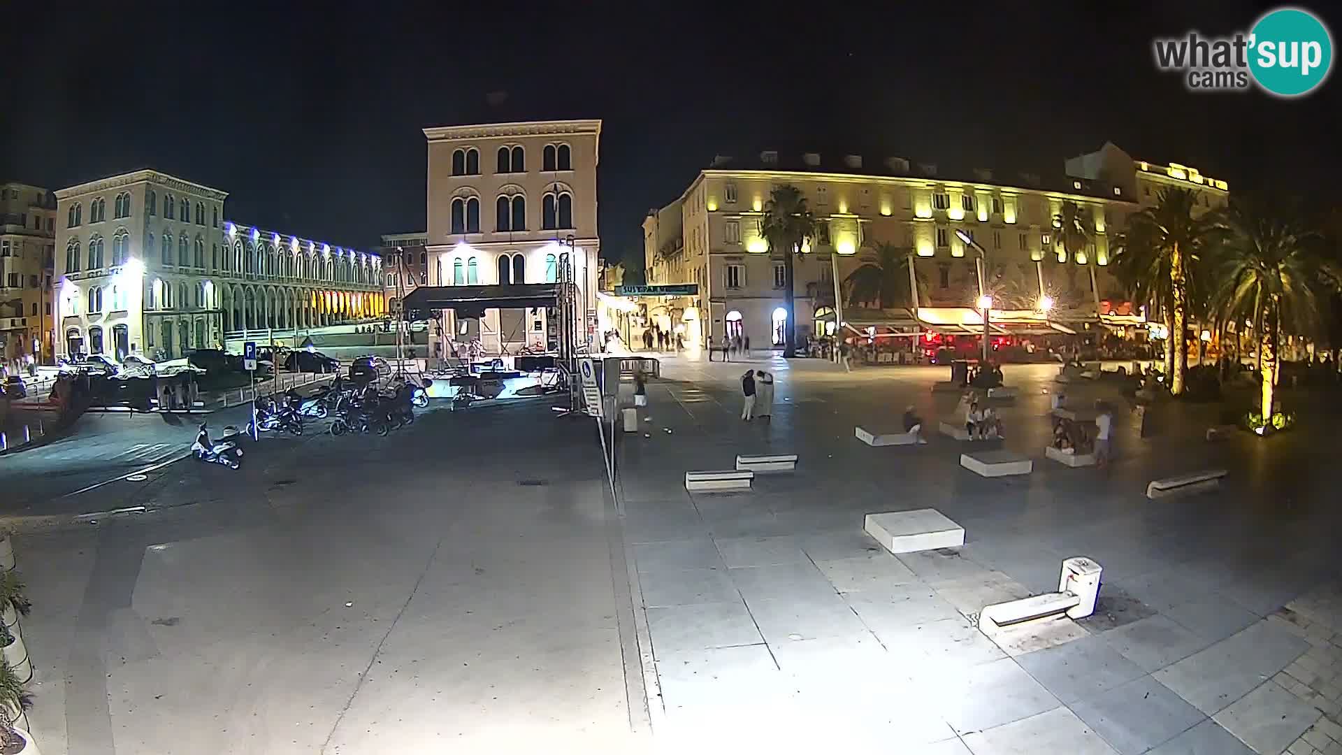 Webcam Split Riva – Prokurative | Trg Republike