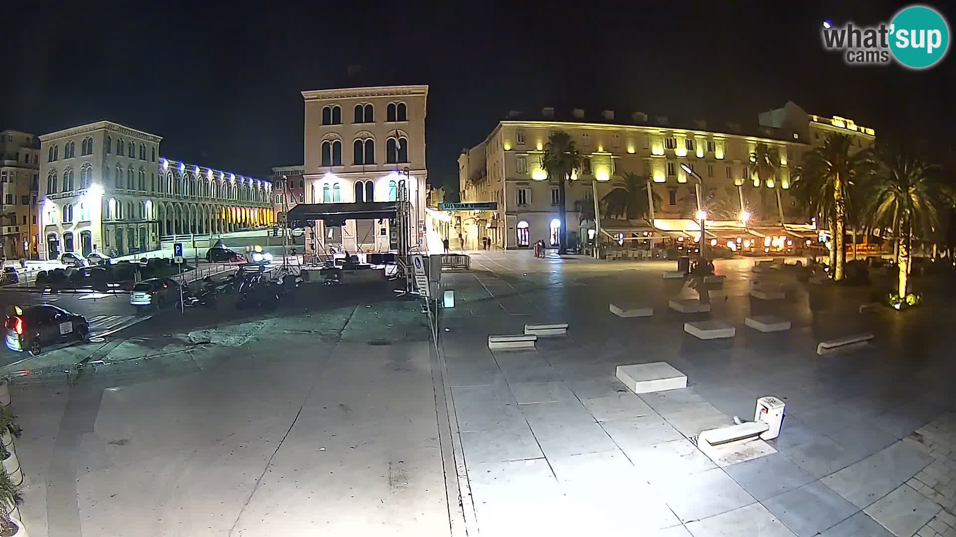 Webcam Split Riva – Prokurative | Trg Republike
