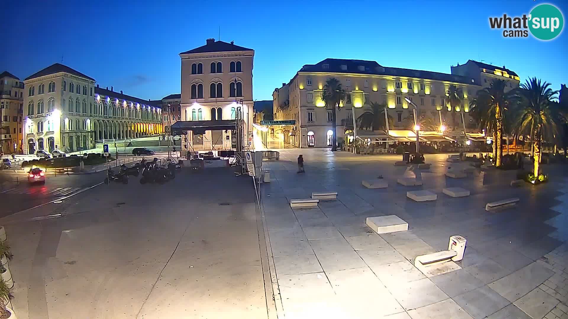 Split kamera Riva – Prokurative | Trg Republike