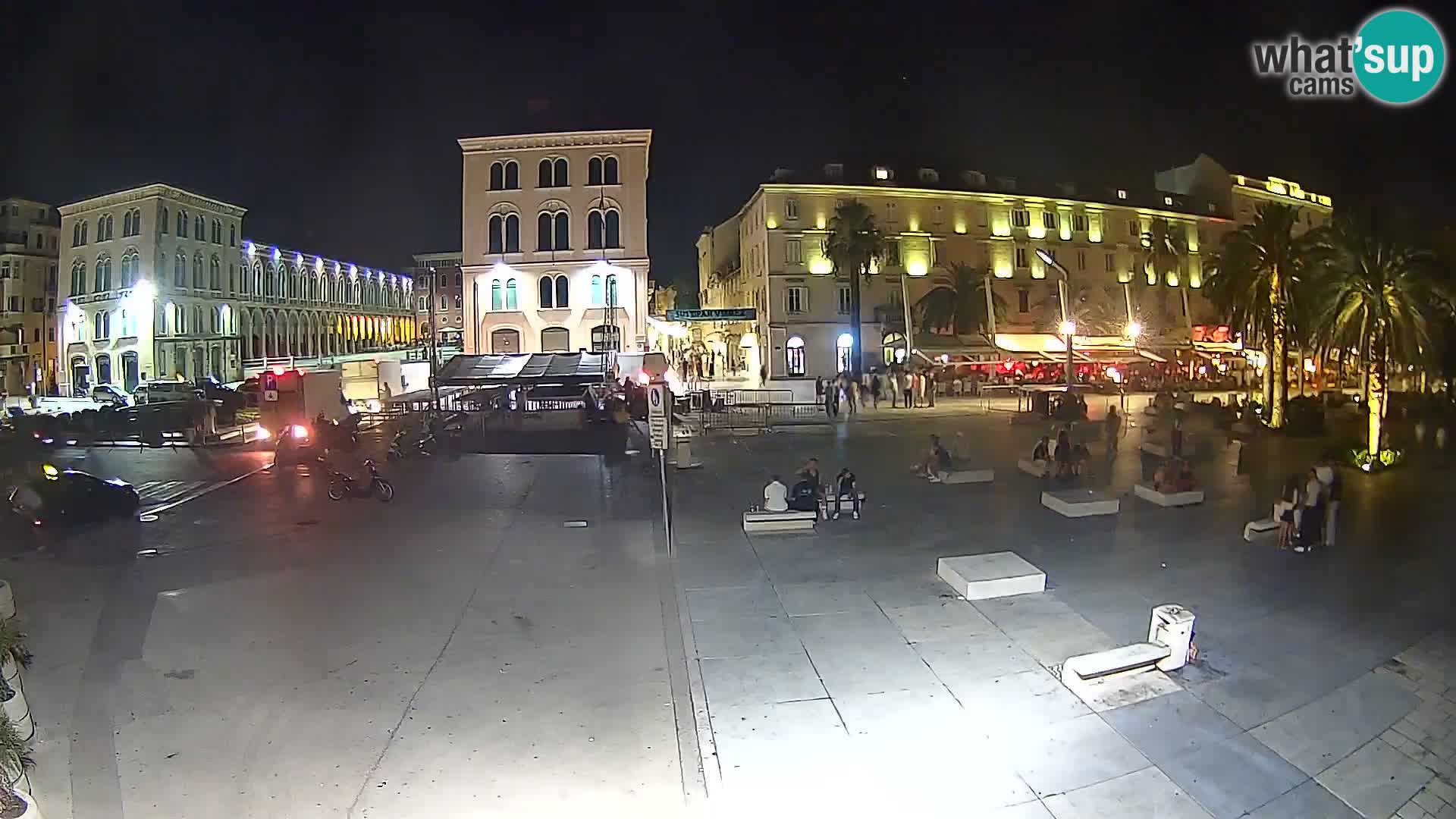 Webcam Spalato Riva – Prokurative | Piazza della Republika