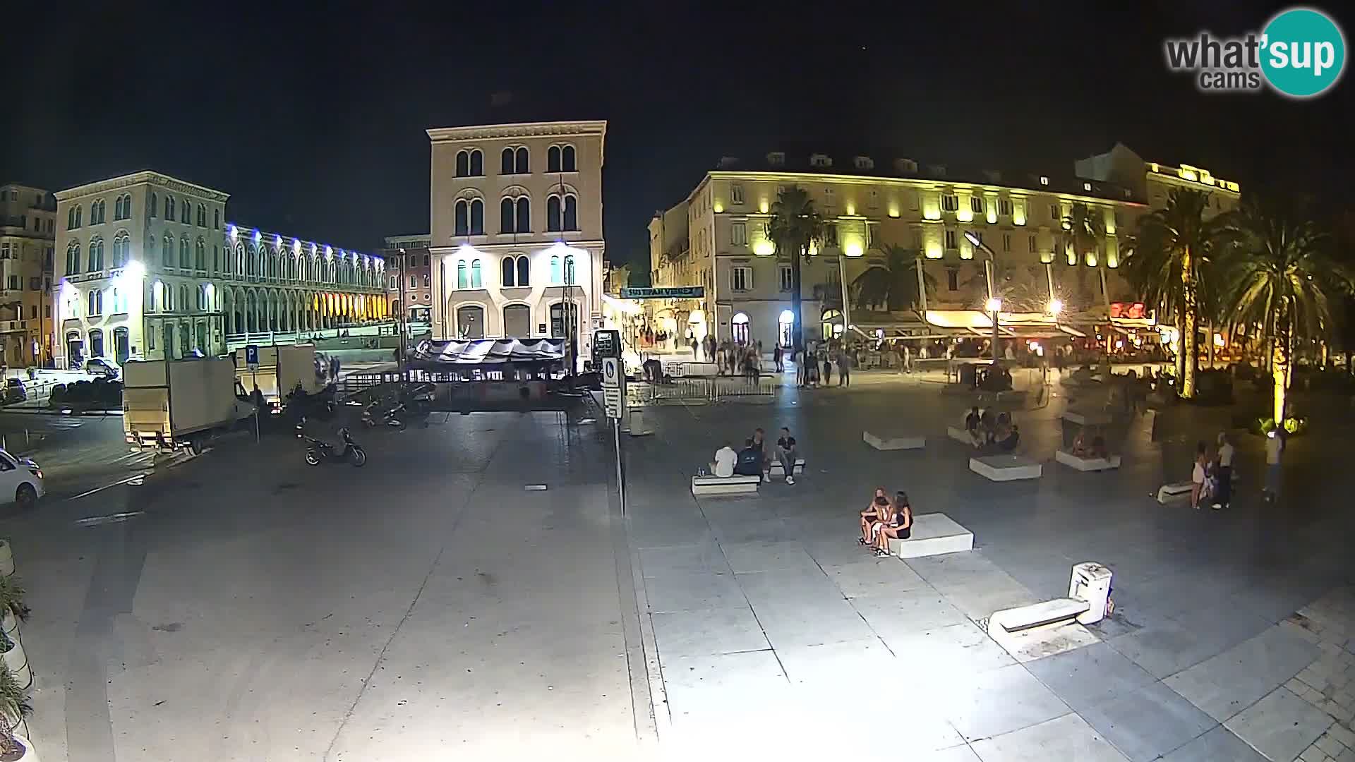Webcam Split Riva – Prokurative | Trg Republike