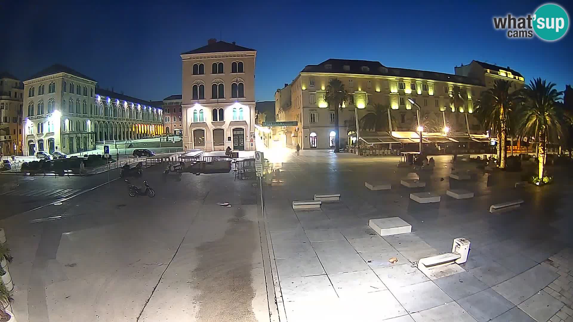 Webcam Spalato Riva – Prokurative | Piazza della Republika