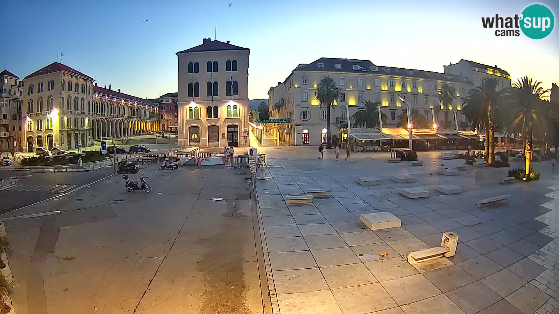 Live kamera Split Riva – Prokurative | Trg Republike