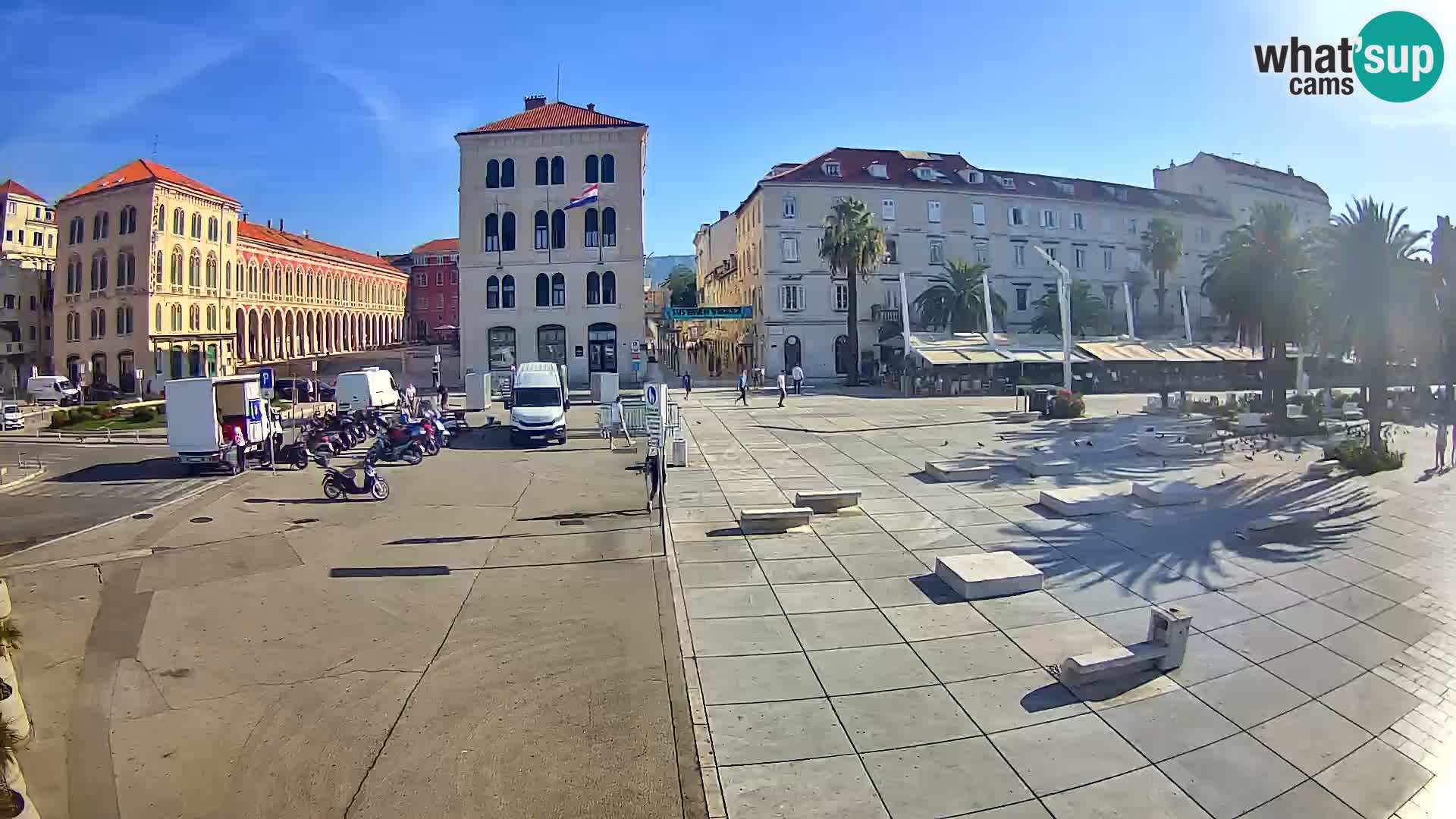 Webcam Split Riva – Prokurative | Trg Republike