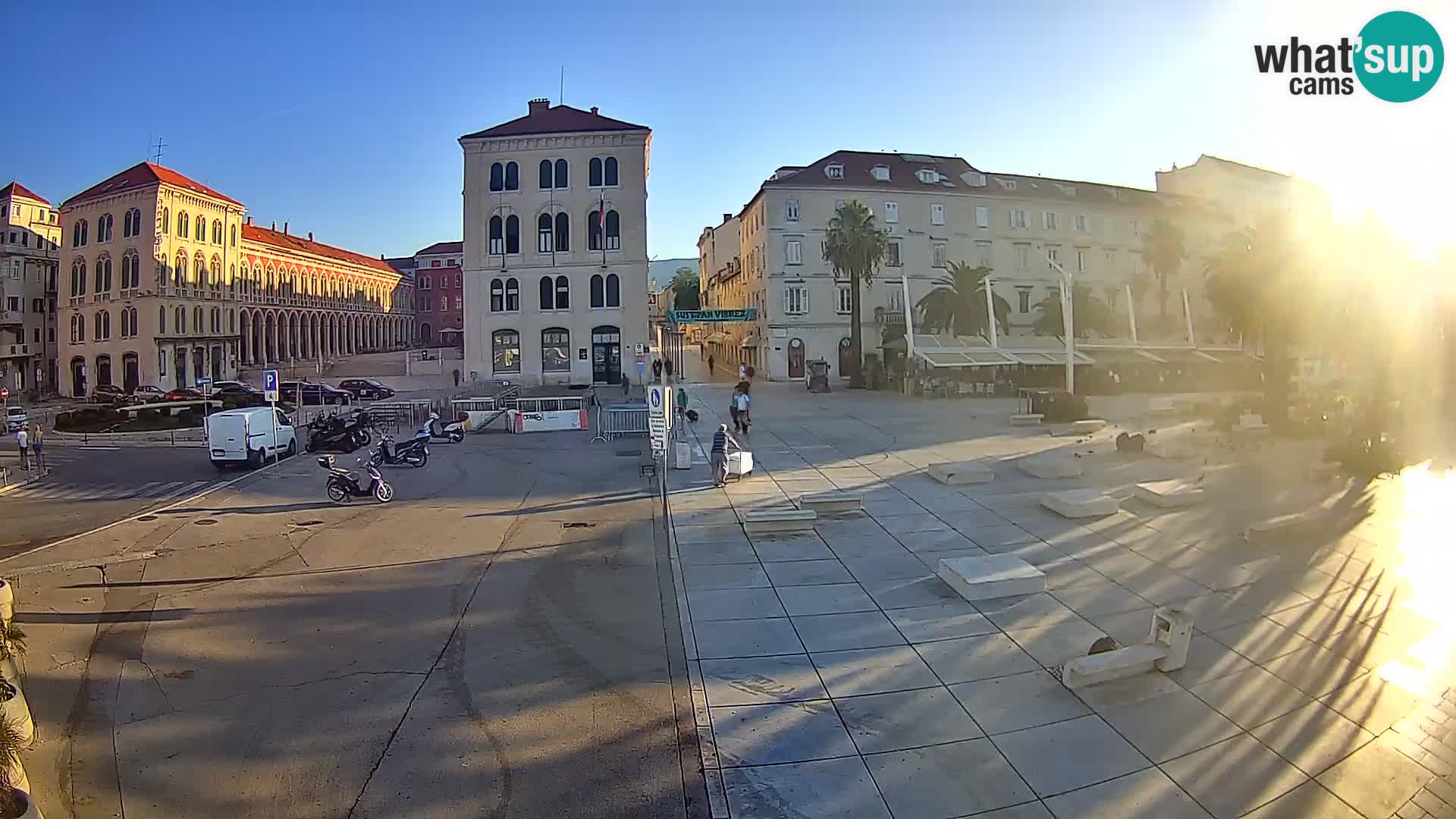 Live kamera Split Riva – Prokurative | Trg Republike