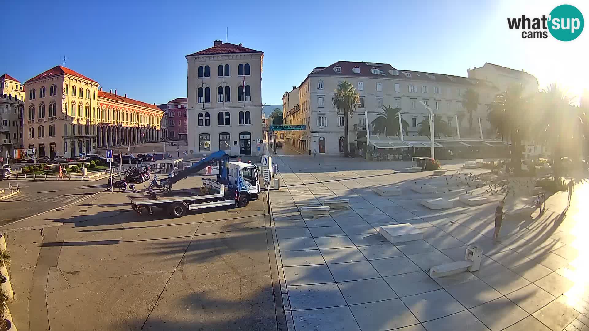 Webcam Split Riva – Prokurative | Plaza de la República