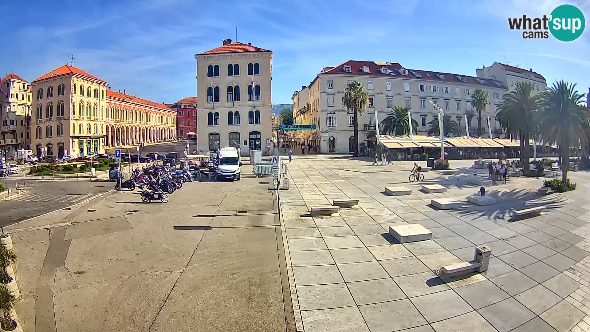 Webcam Split Riva – Prokurative | Plaza de la República