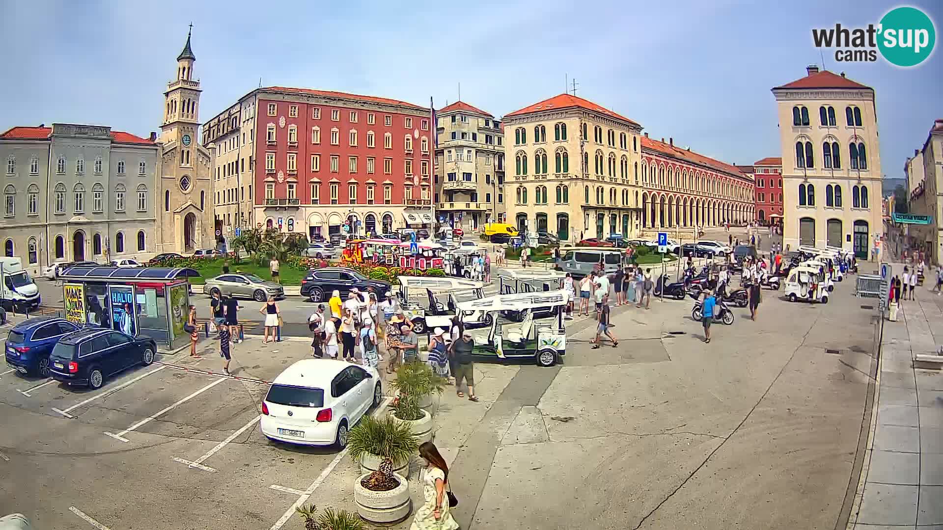 Webcam Split Riva – Prokurative | Trg Republike
