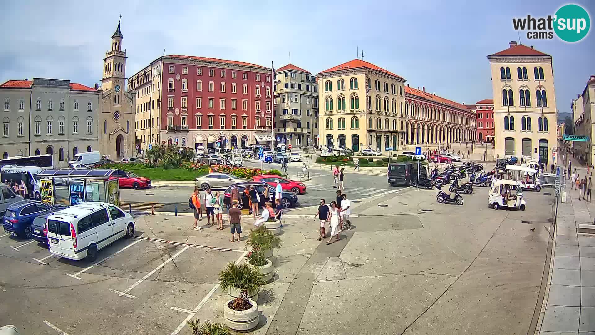 Webcam Split Riva – Prokurative | Trg Republike