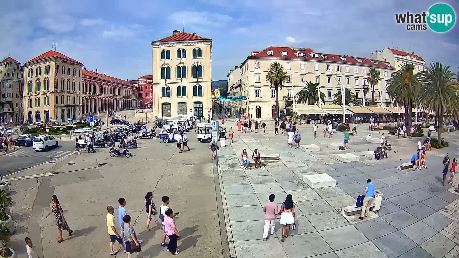 Split kamera Riva – Prokurative | Trg Republike