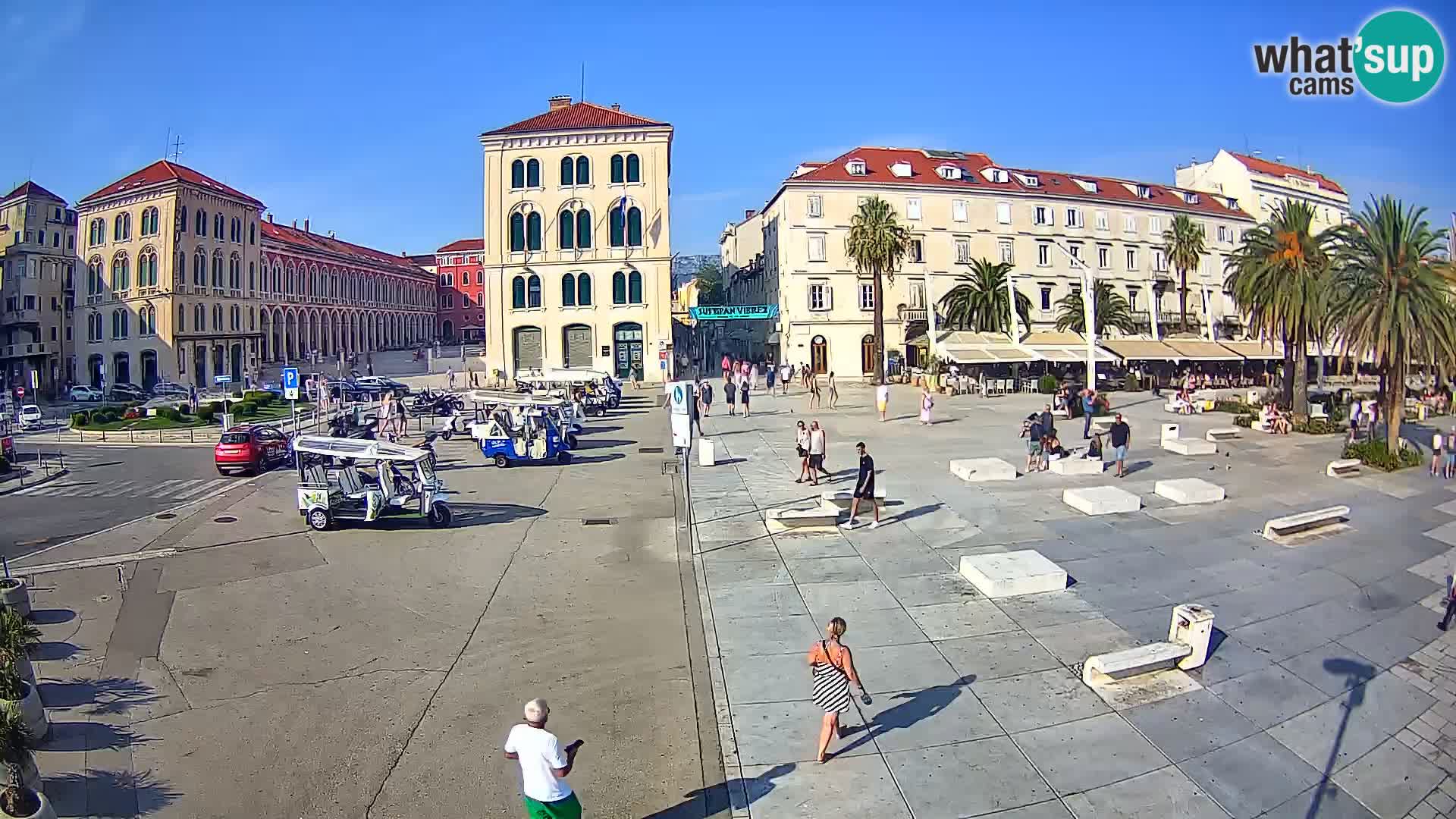 Split kamera Riva – Prokurative | Trg Republike