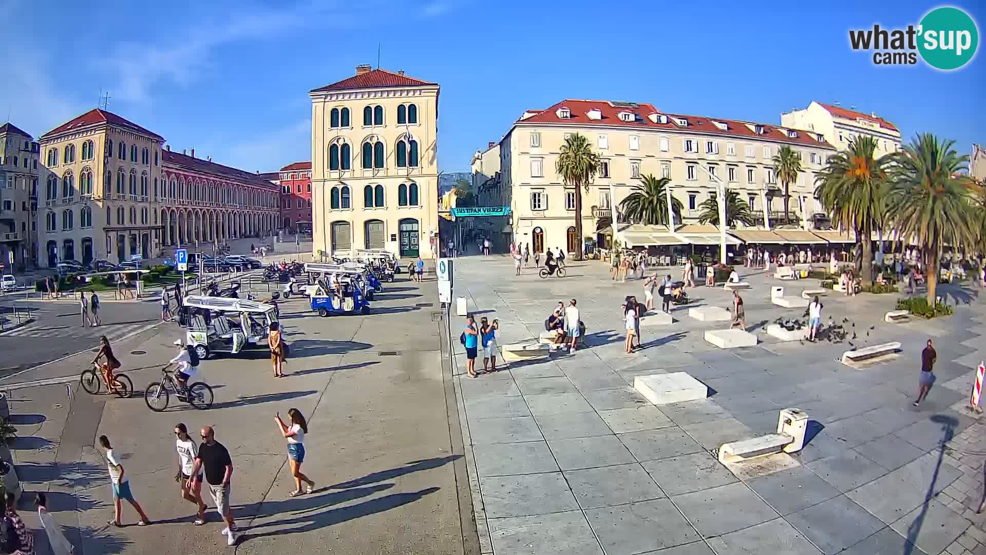 Live kamera Split Riva – Prokurative | Trg Republike