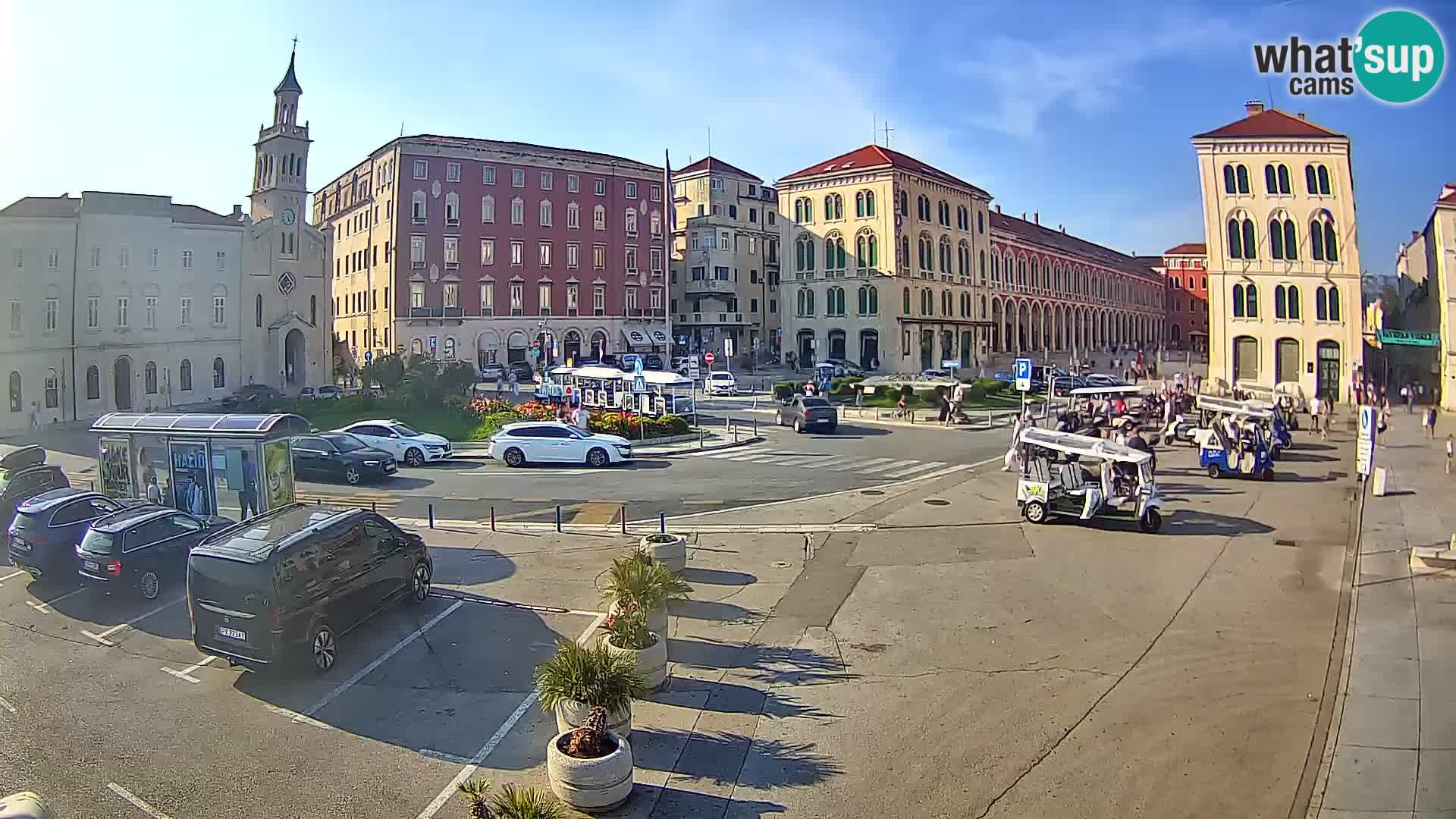 Live kamera Split Riva – Prokurative | Trg Republike