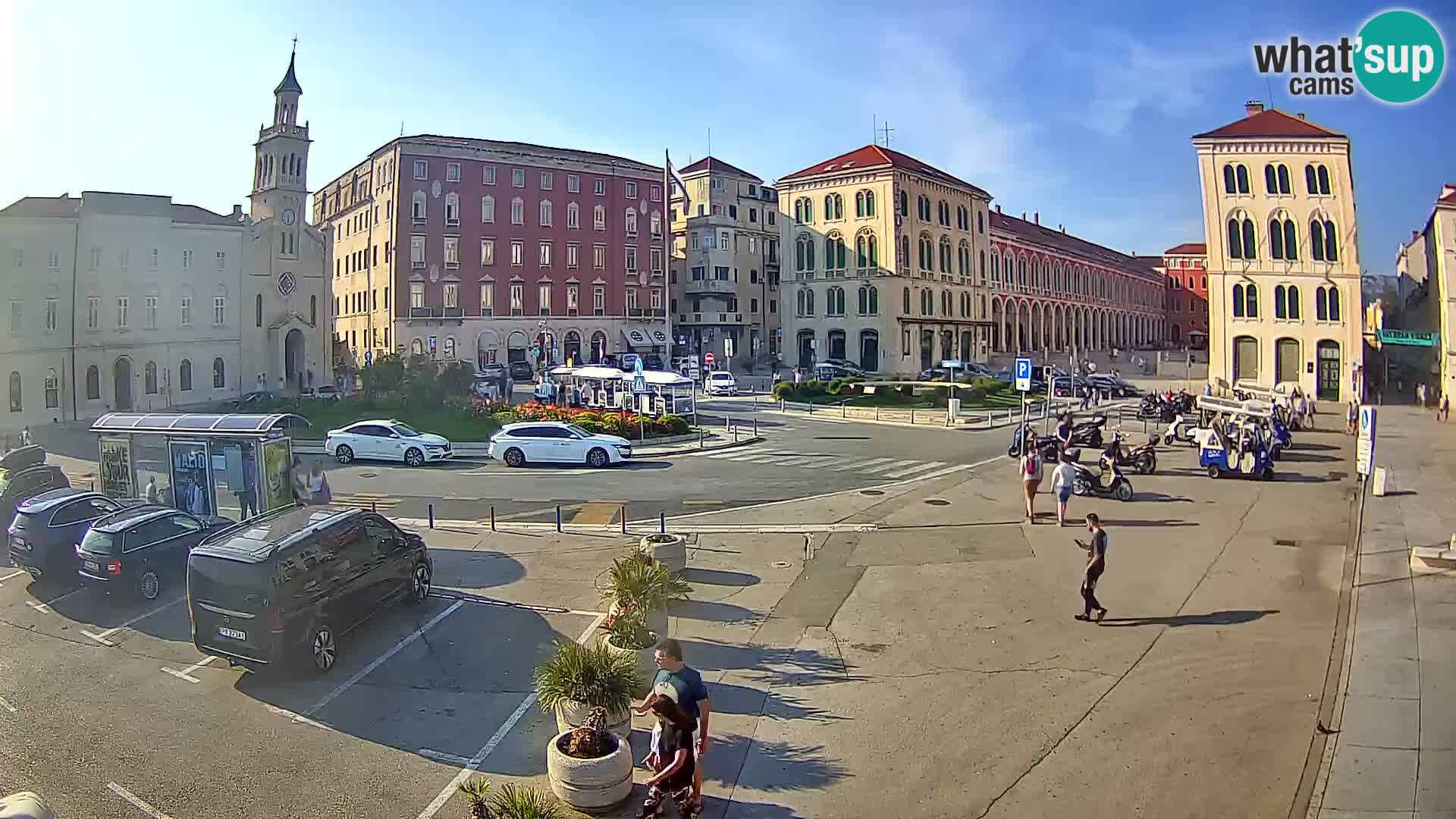 Live kamera Split Riva – Prokurative | Trg Republike