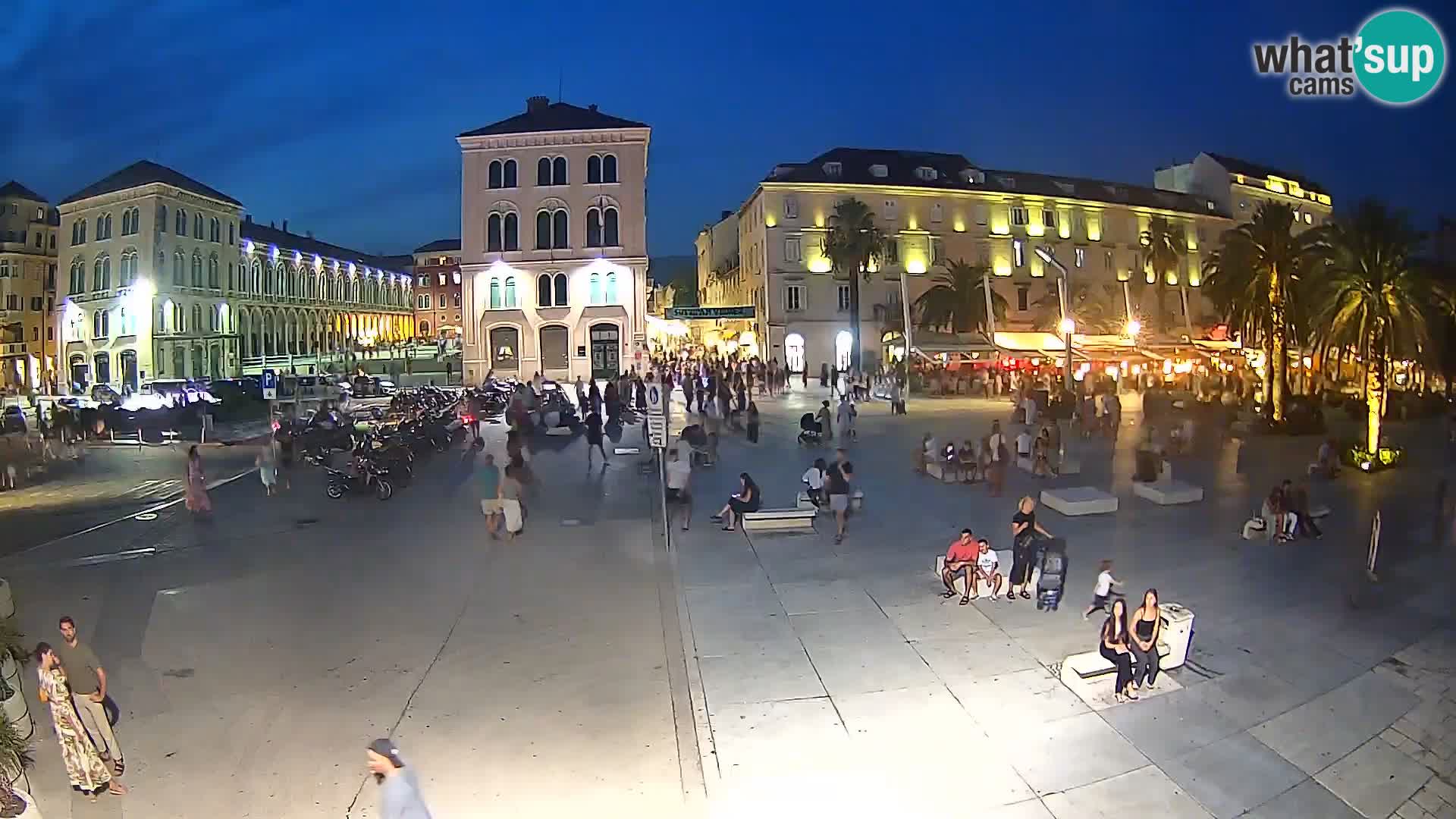 Webcam Spalato Riva – Prokurative | Piazza della Republika
