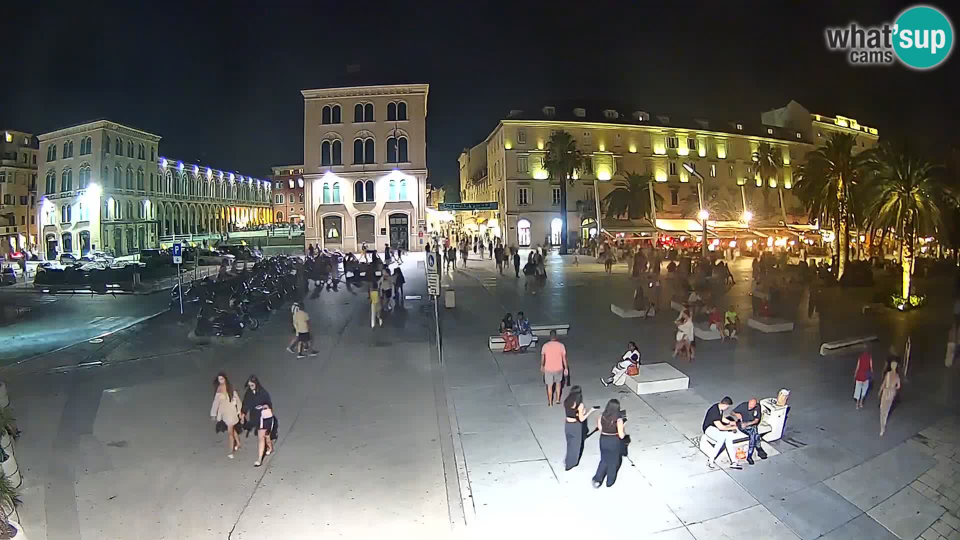 Webcam Split Riva – Prokurative | Trg Republike