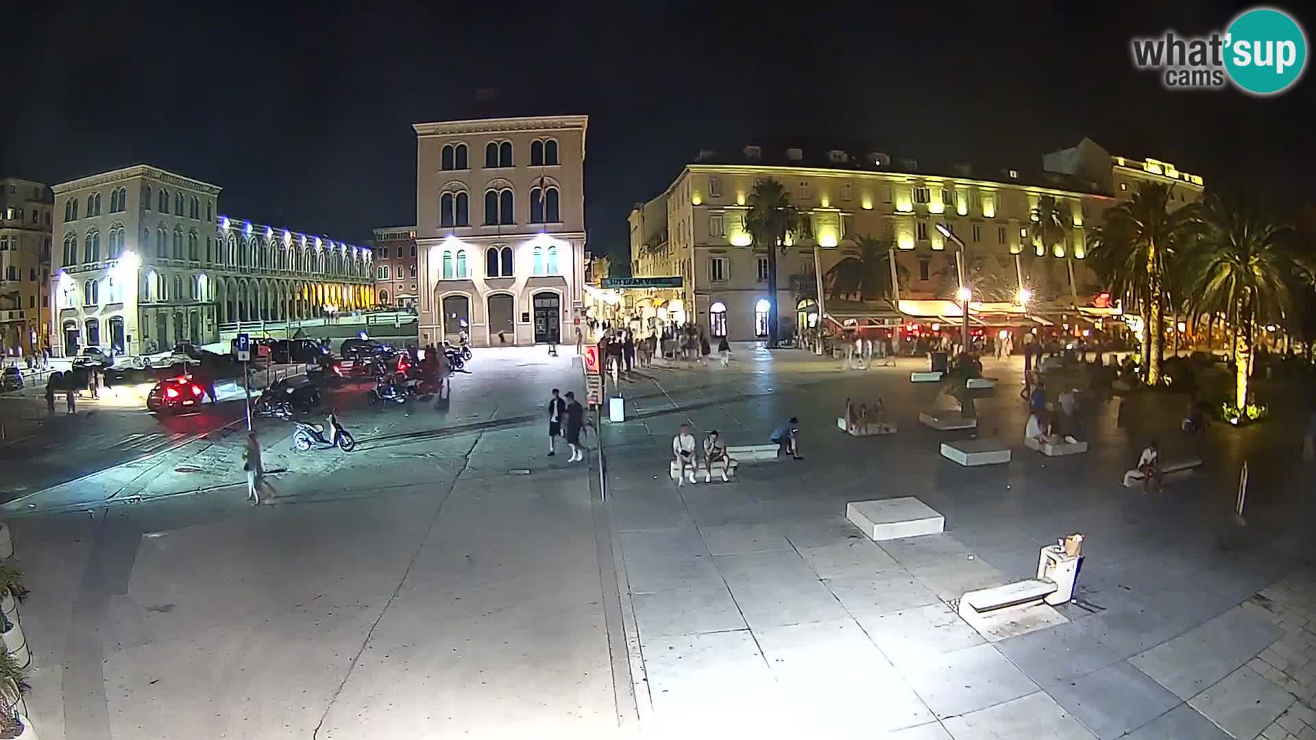 Webcam Split Riva – Prokurative | Trg Republike