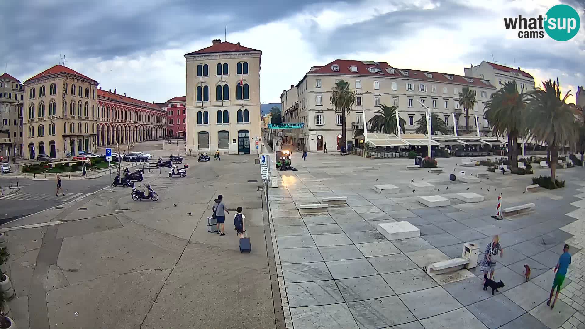 Webcam Spalato Riva – Prokurative | Piazza della Republika