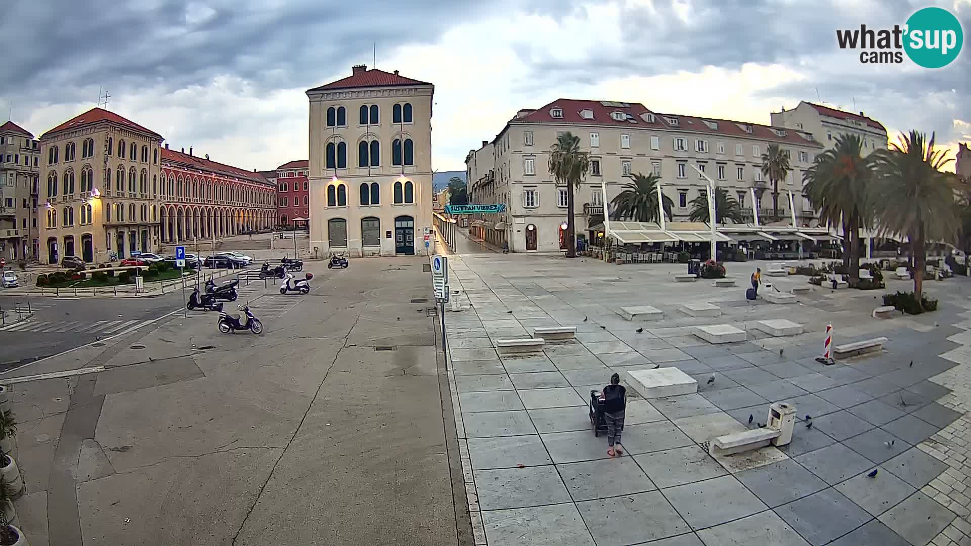Webcam Split Riva – Prokurative | Plaza de la República