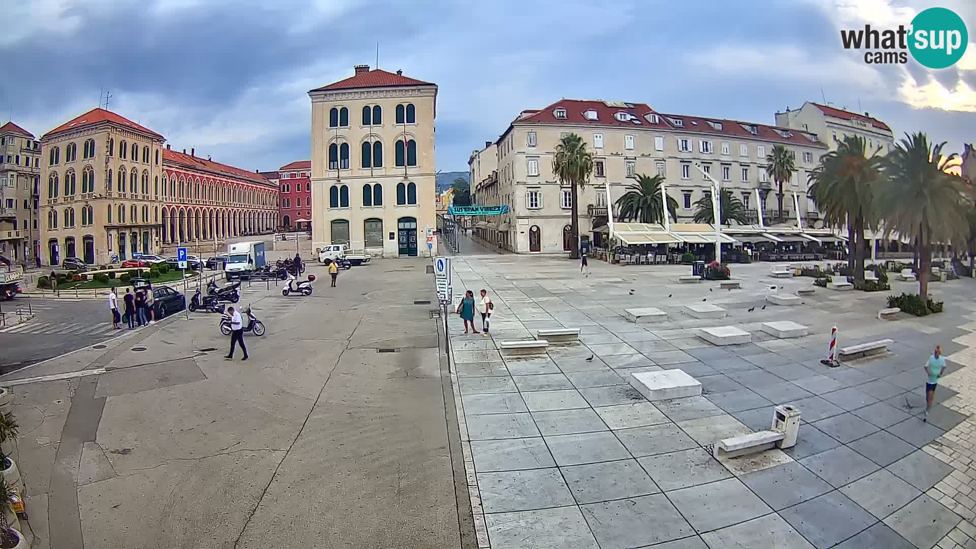 Webcam Split Riva – Prokurative | Plaza de la República