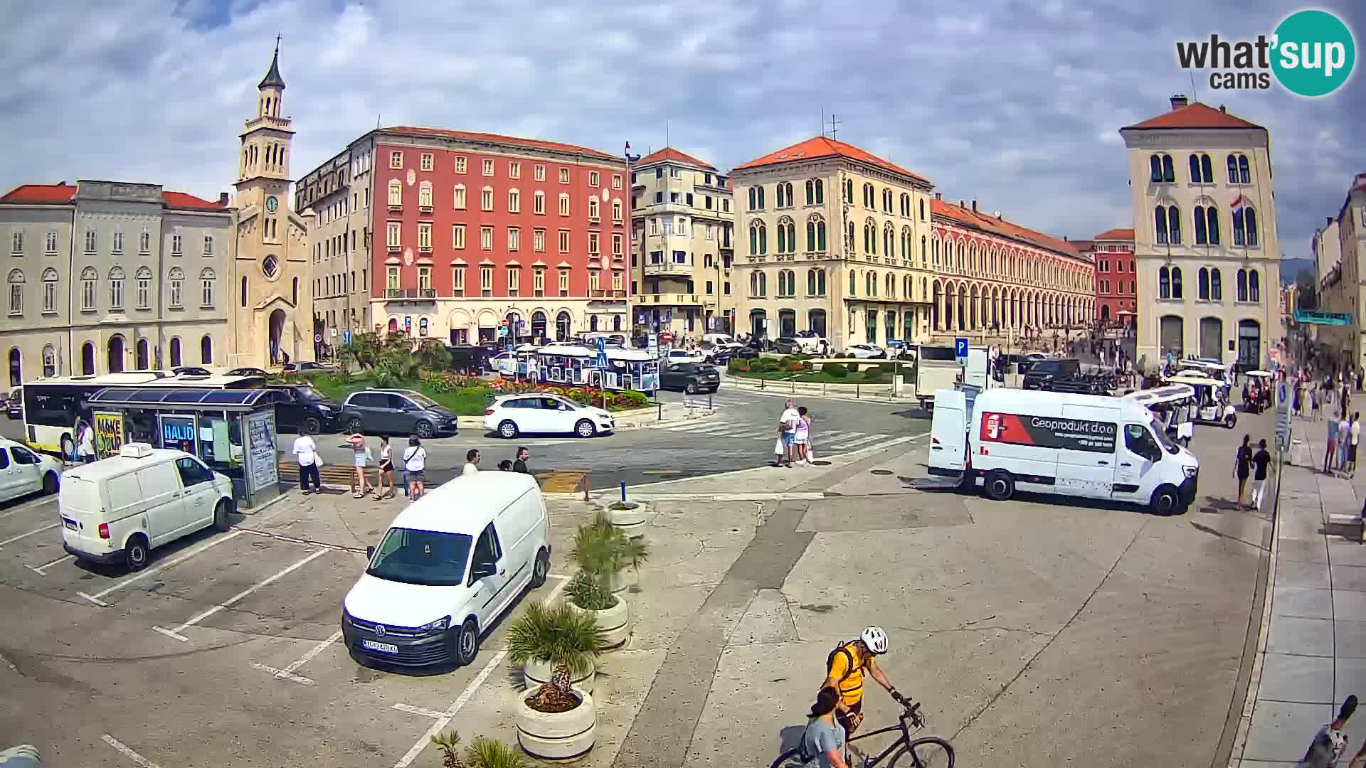 Split kamera Riva – Prokurative | Trg Republike