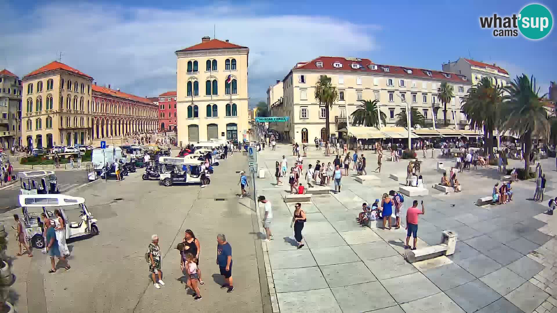 Live kamera Split Riva – Prokurative | Trg Republike