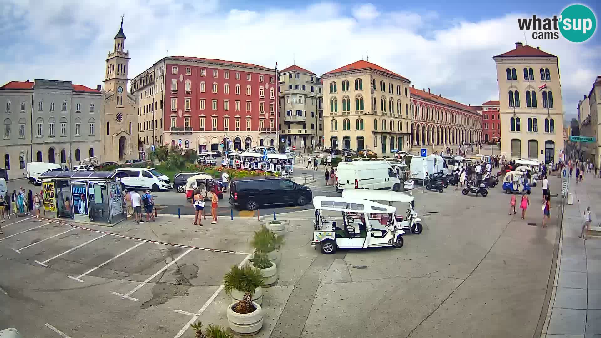Webcam Split Riva – Prokurative | Trg Republike