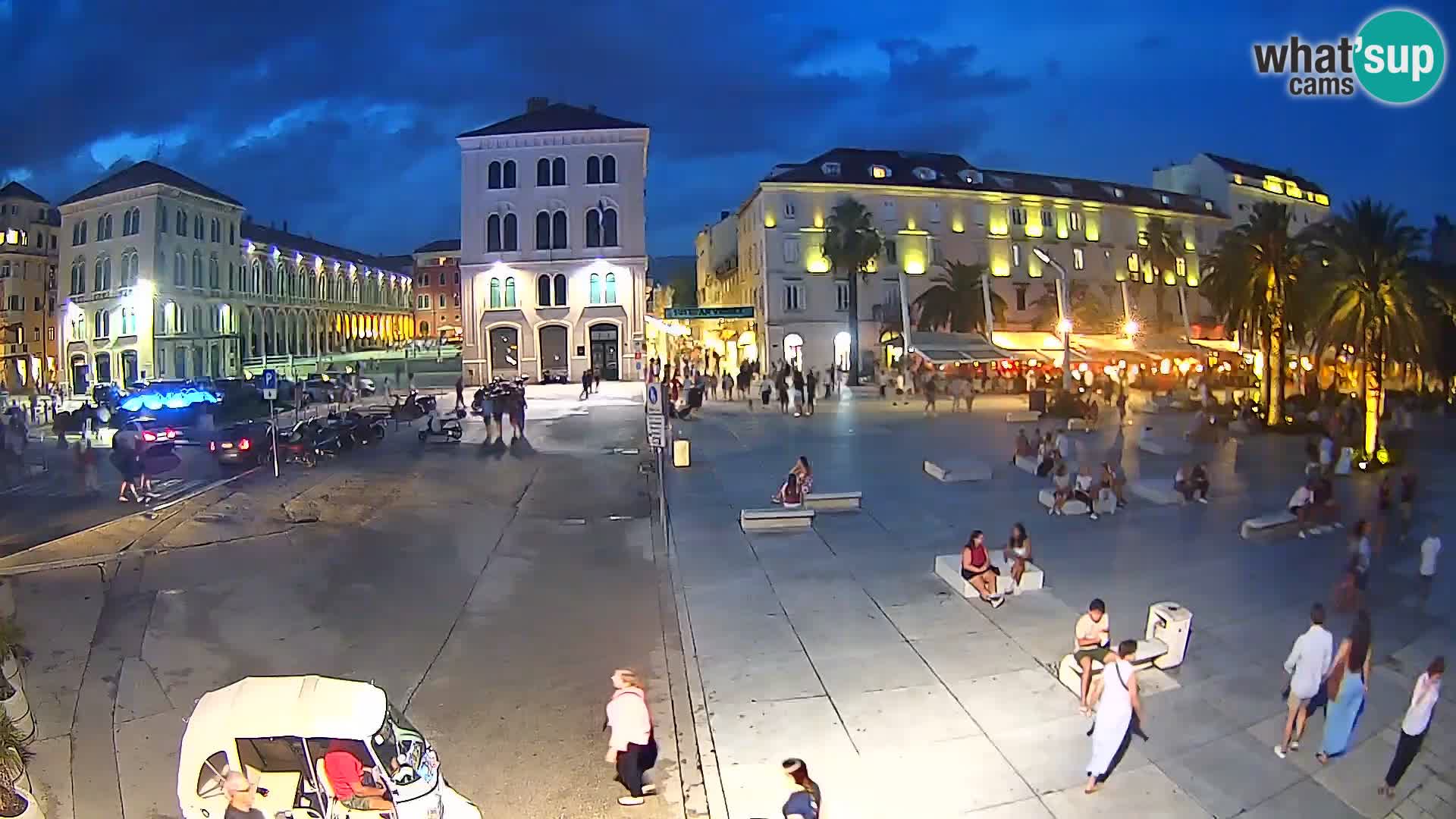 Webcam Split Riva – Prokurative | Trg Republike