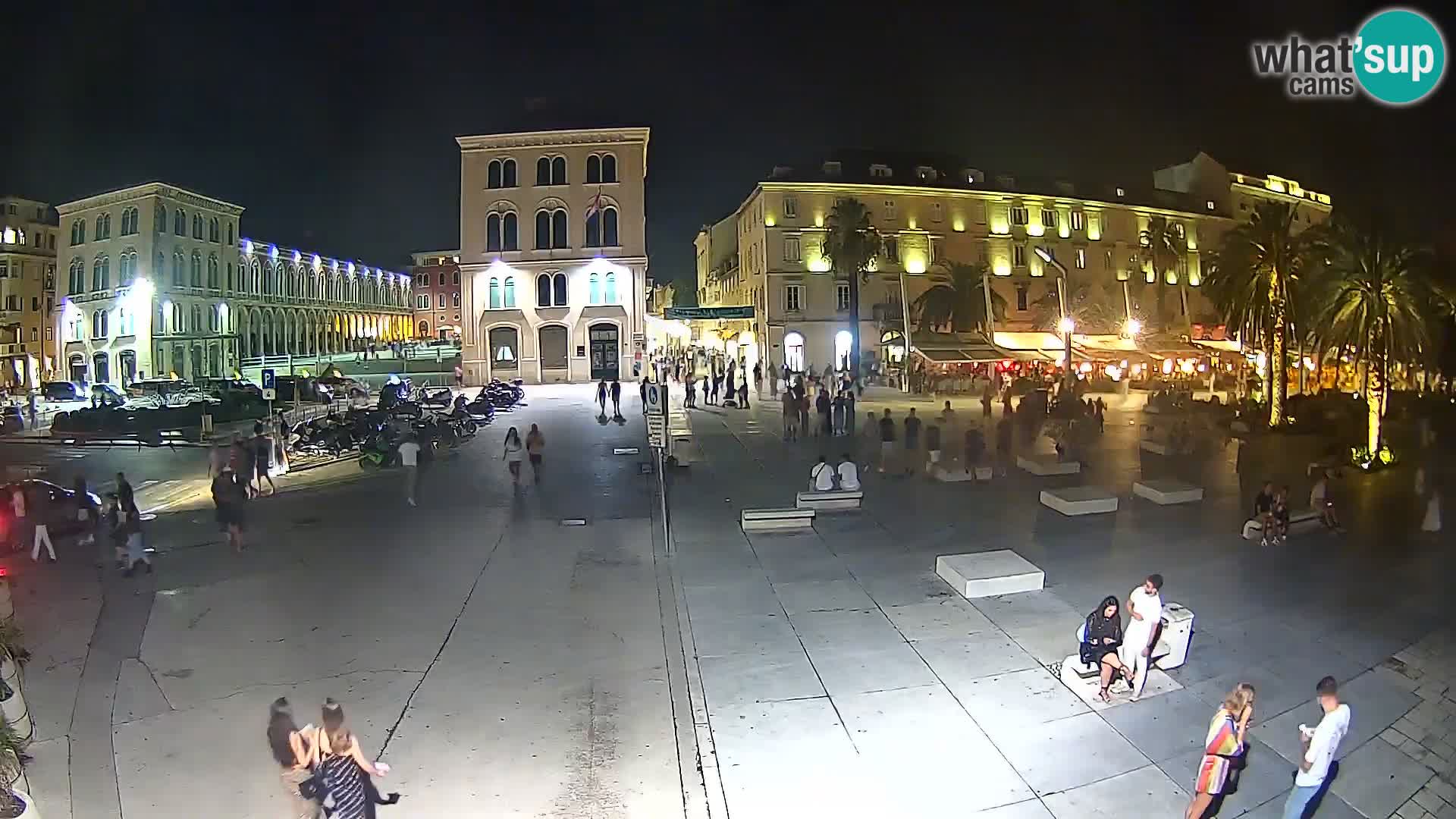 Webcam Split Riva – Prokurative | Trg Republike