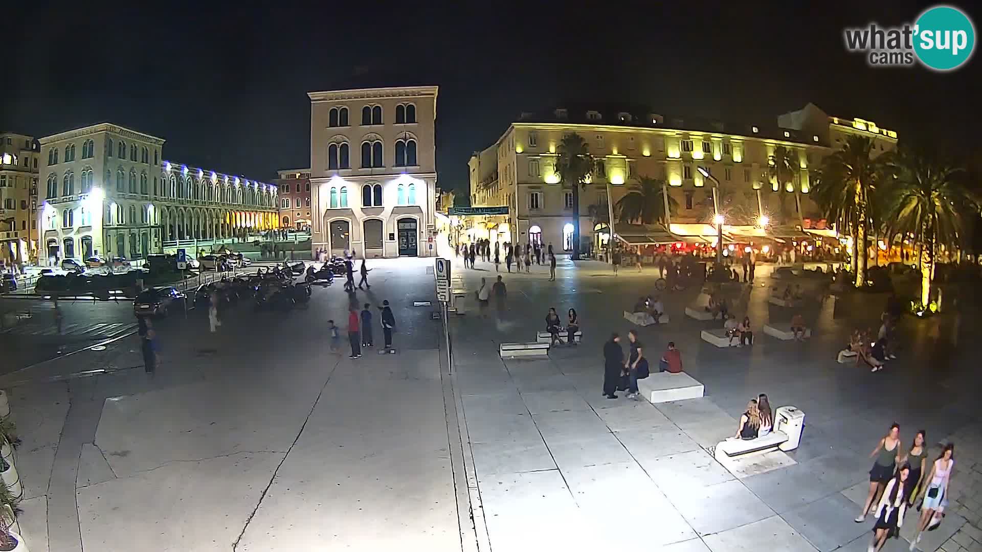 Webcam Spalato Riva – Prokurative | Piazza della Republika