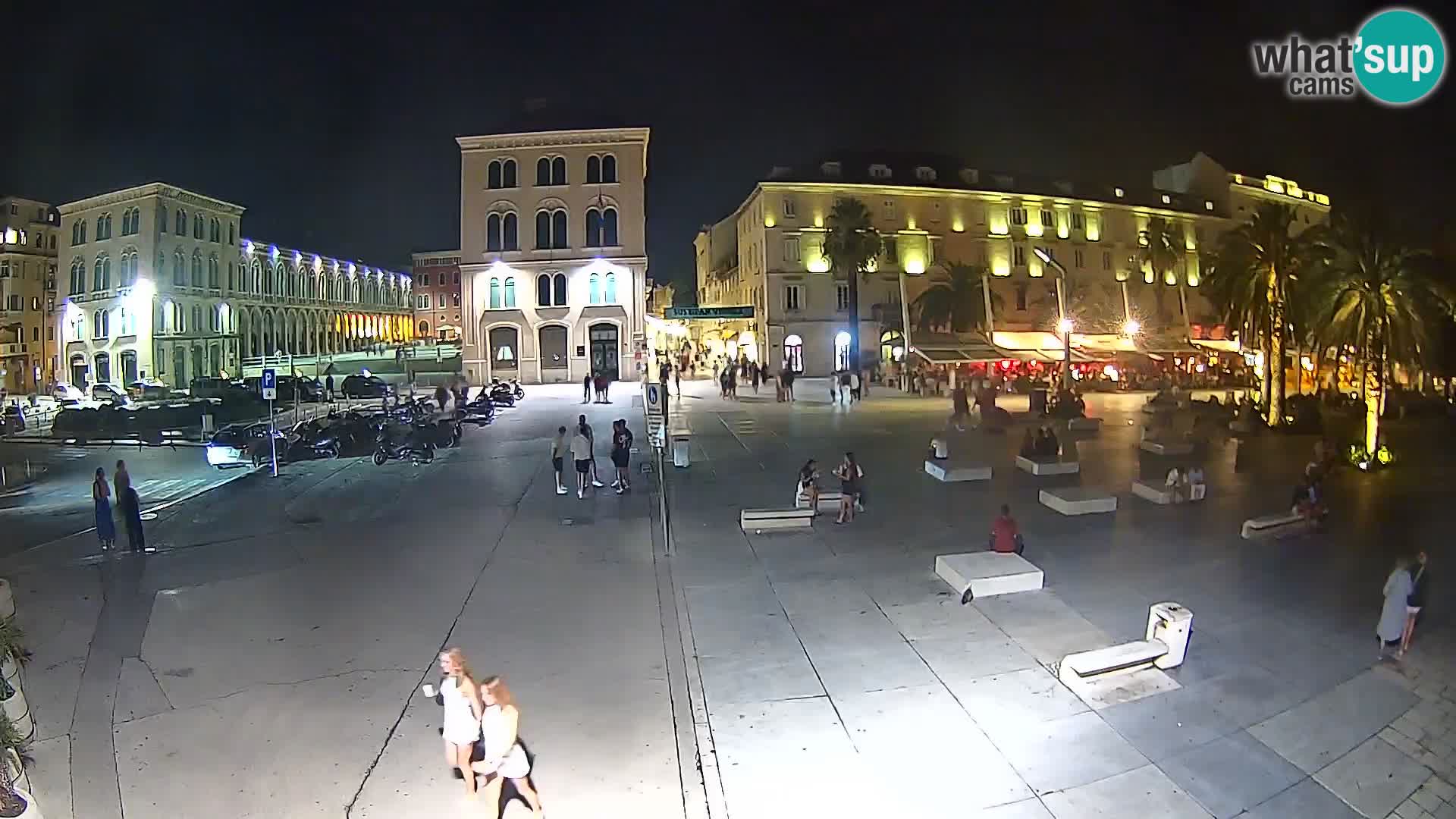 Webcam Spalato Riva – Prokurative | Piazza della Republika